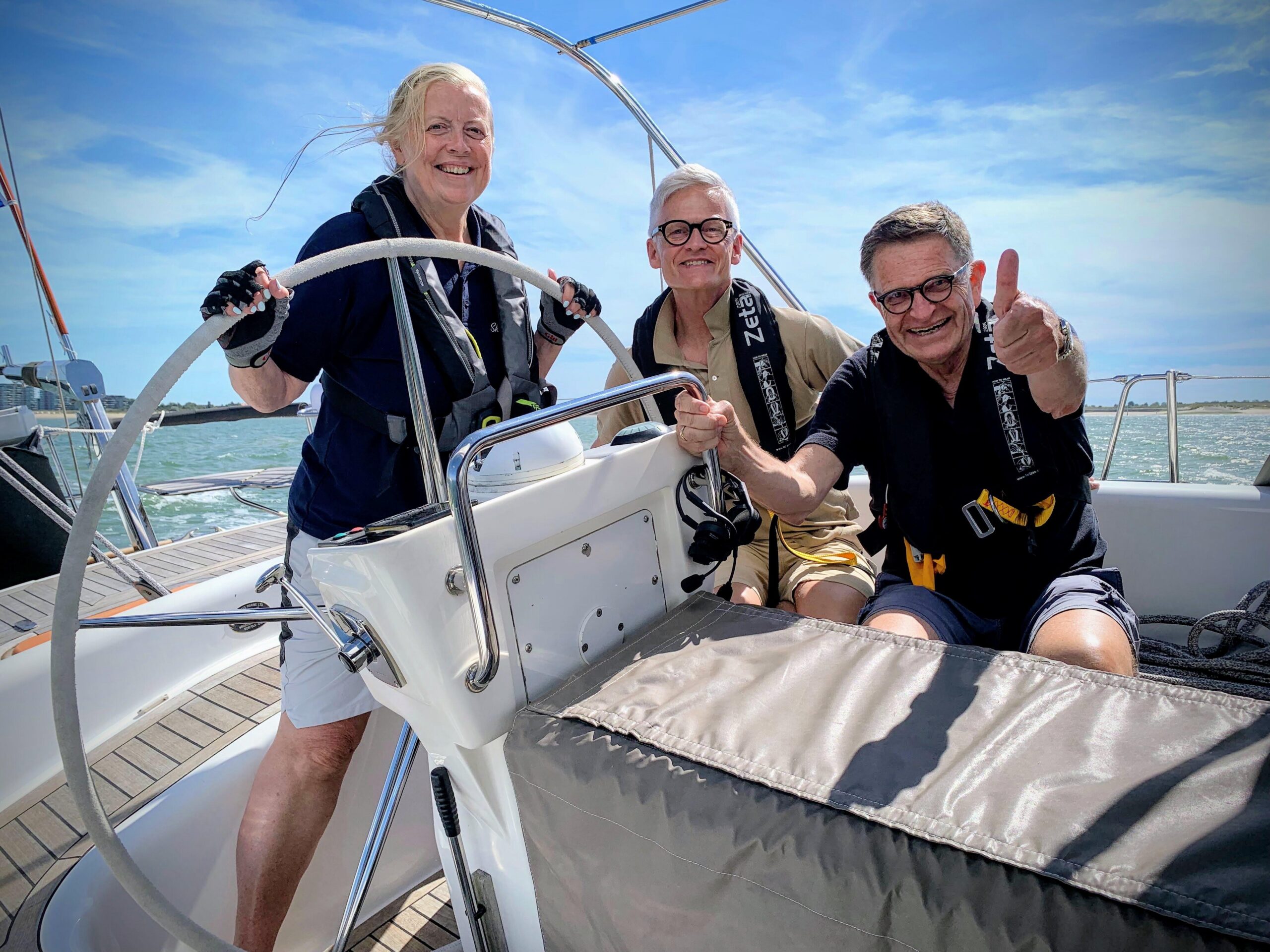 Old Friends
Aboard